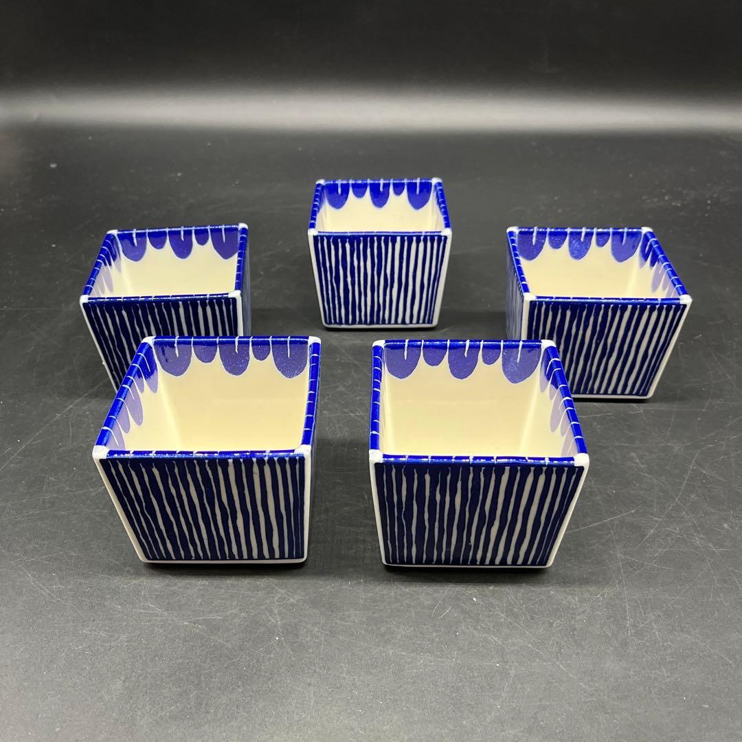 ⭐️新品 未使用品⭐️辻嘉一　特選和食器揃　用の美 オランダ麦蕎手四方鉢セット