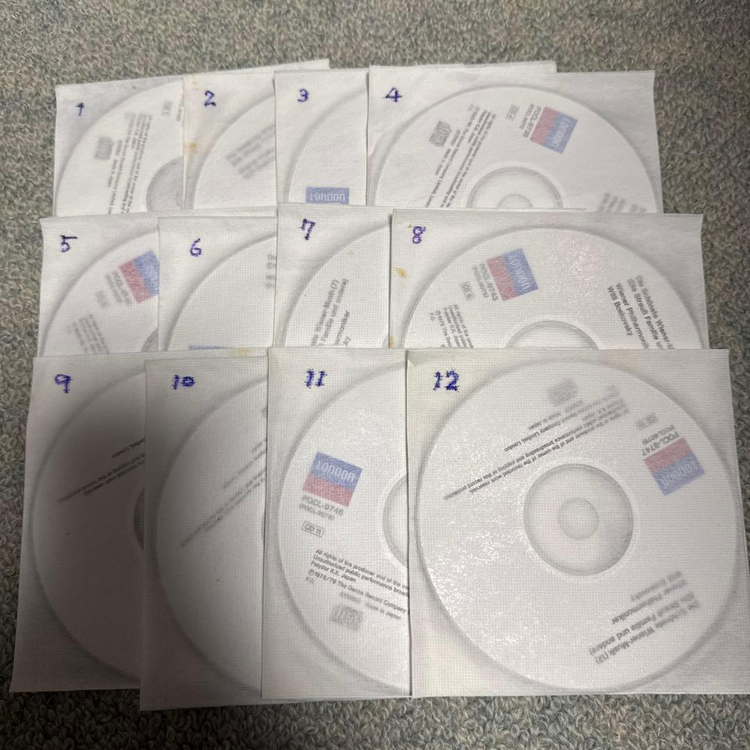 DieSchönsteWiener-Musikウィンナワルツ大全集12CDセット