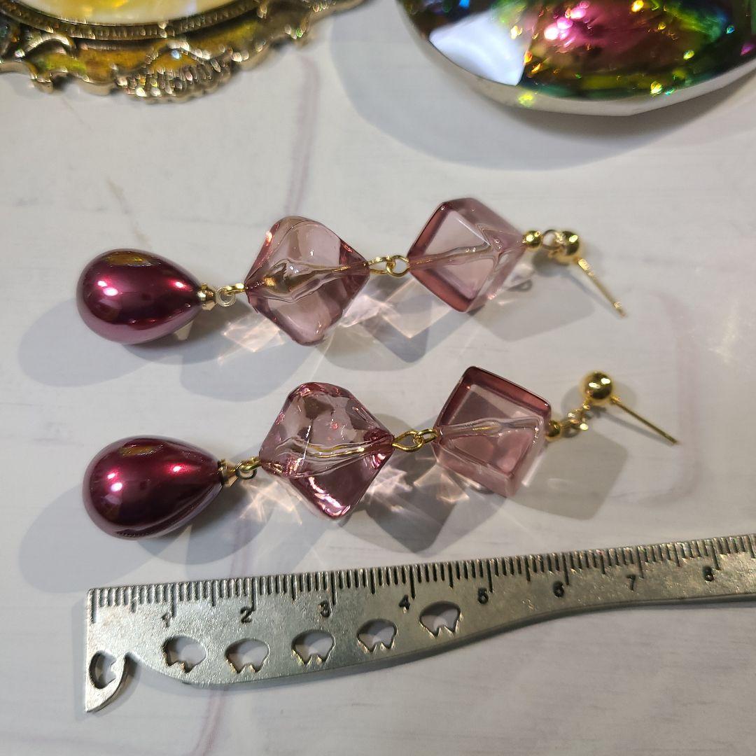 ハンドメイドピアス1910