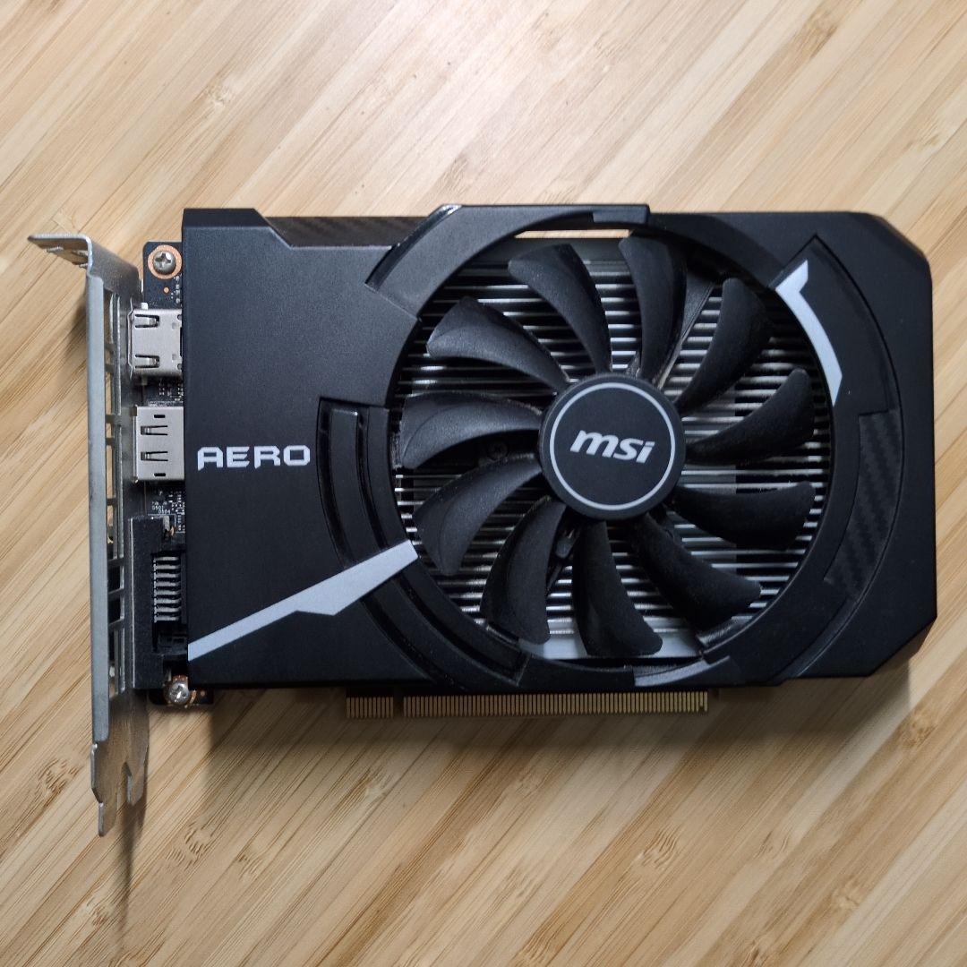 グラフィックボード MSI GTX 1650 AERO ITX 4G OC