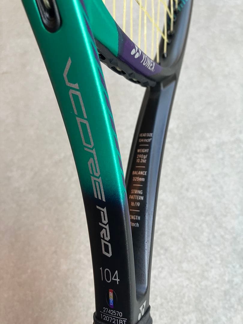 ラケット(硬式用) YONEX VCORE PRO 104 290g G1