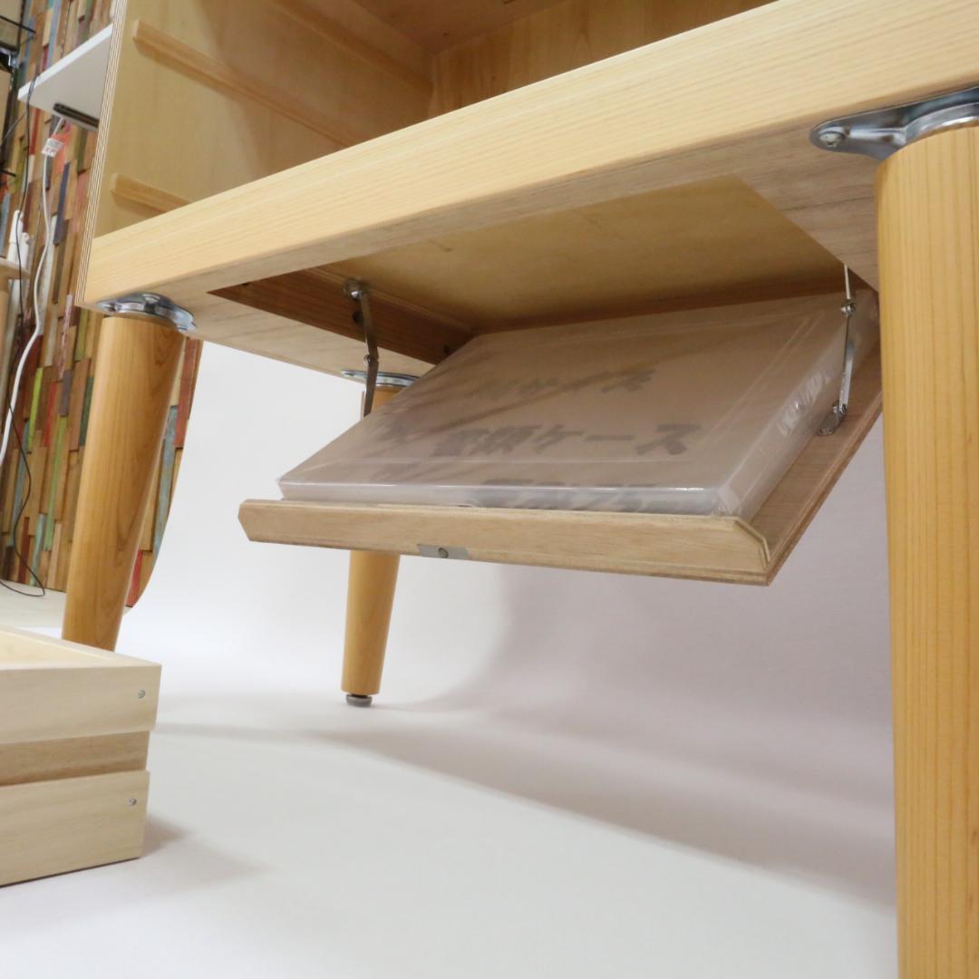 隠し収納付チェスト　ハンドメイド　02173