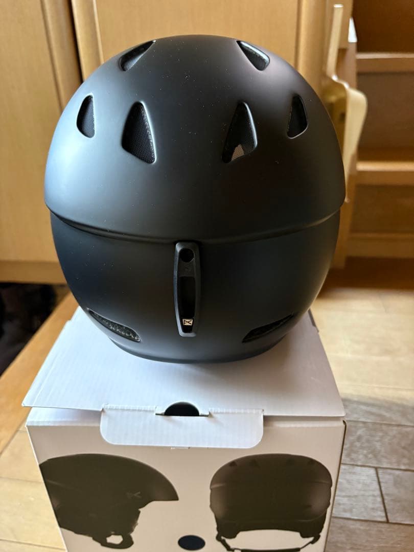 anon HELO ROUND FIT ヘルメット マットブラック　L