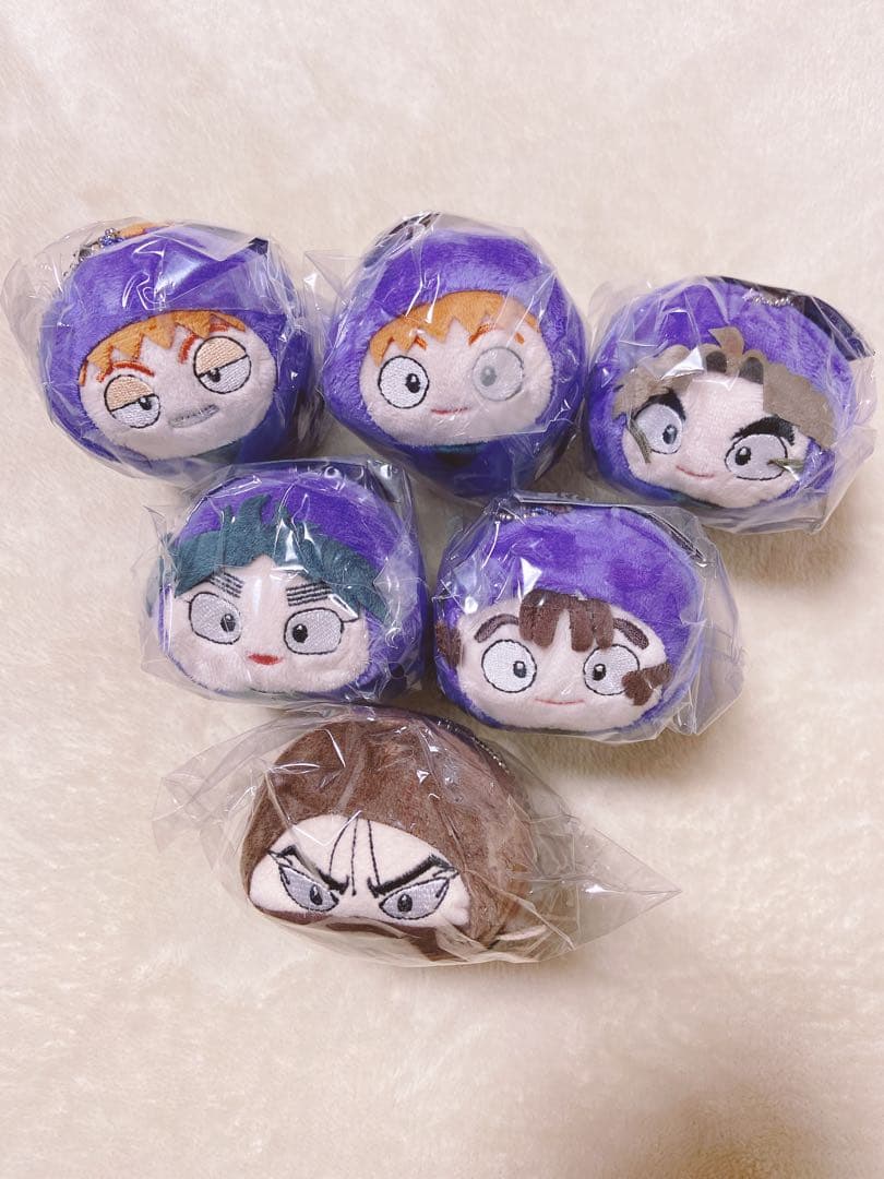 忍たま乱太郎 ぽてコロマスコット 6点セット