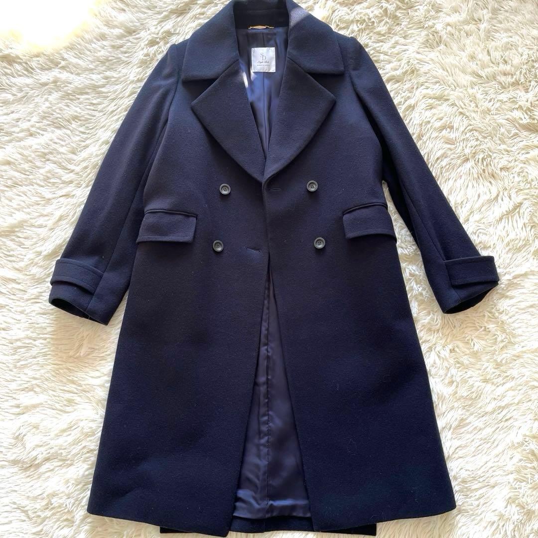 新品未使用タグ付き　STYLE DELI バージンウールダブルロングコート