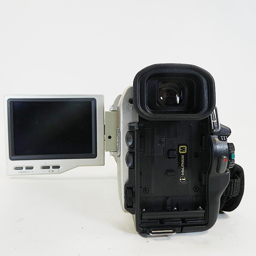 動作品ソニー DCR-TRV10 MiniDVビデオカメラ　DVDダビングに最適