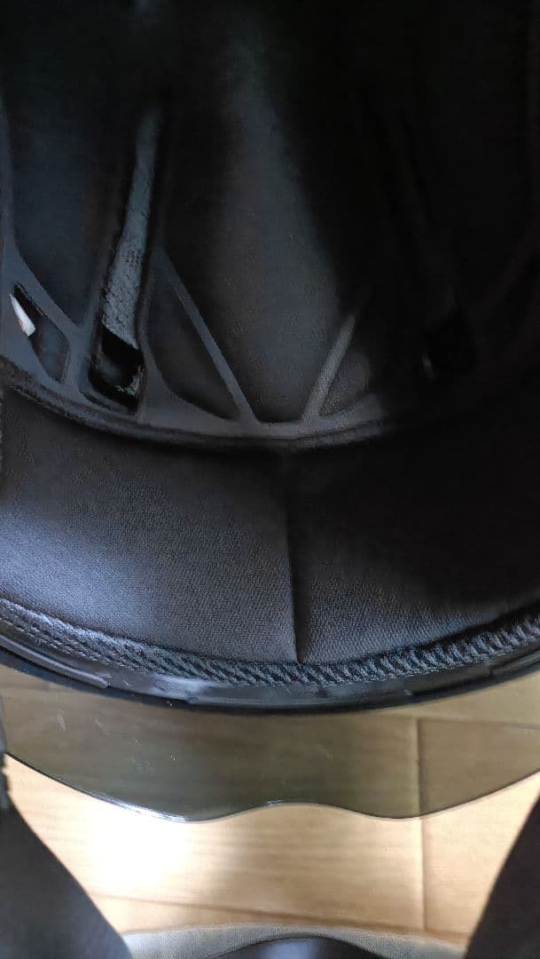 Kabuto フルフェイスヘルメット ブラック・レッド　いんかむつき