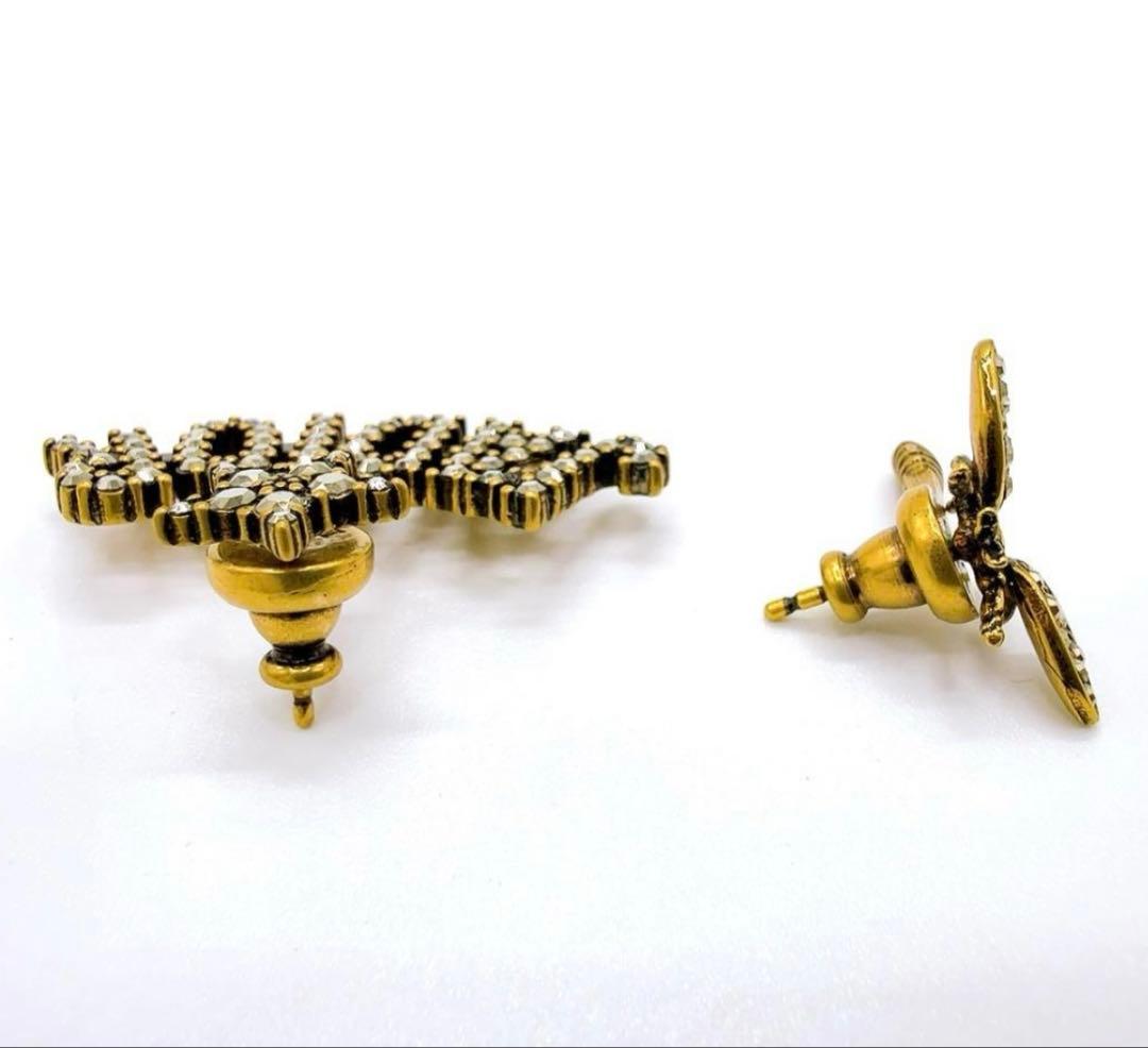 ◇クリスチャンディオール◇JADIOR/ピアス/ジャディオール/ラインストーン