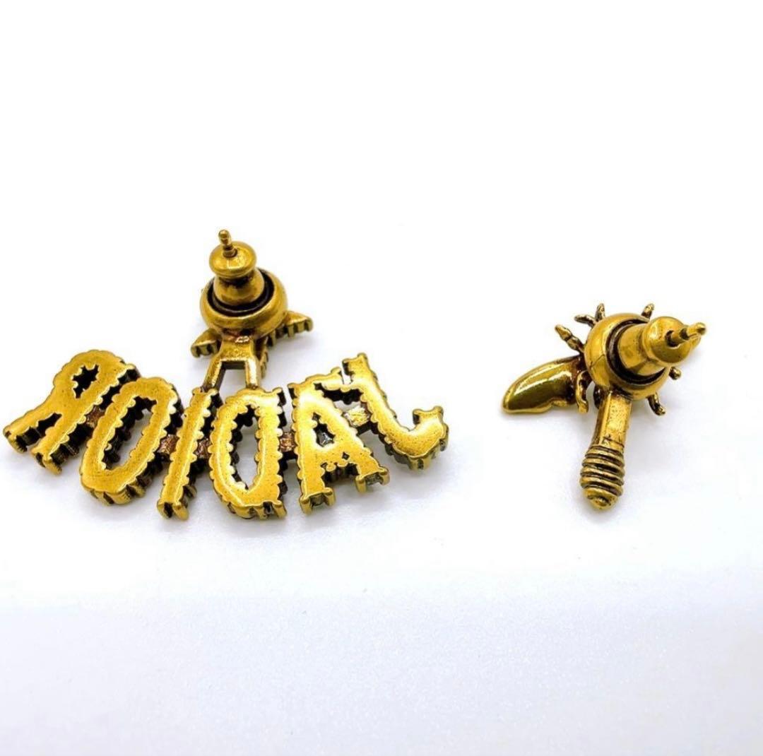 ◇クリスチャンディオール◇JADIOR/ピアス/ジャディオール/ラインストーン