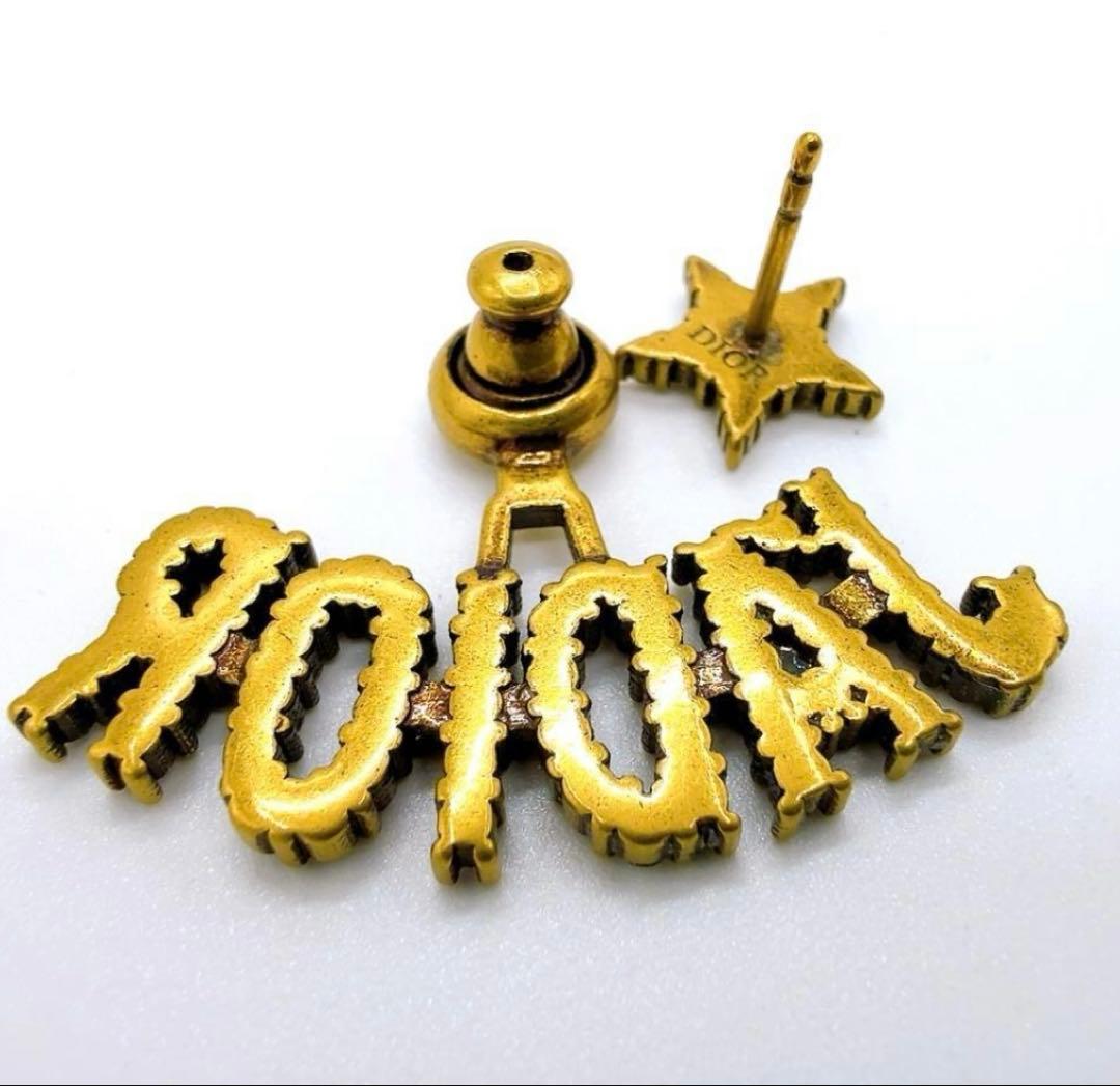 ◇クリスチャンディオール◇JADIOR/ピアス/ジャディオール/ラインストーン