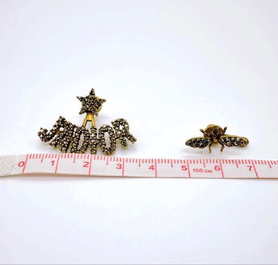 ◇クリスチャンディオール◇JADIOR/ピアス/ジャディオール/ラインストーン