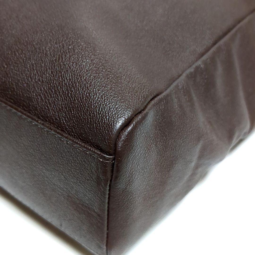 ✨美品✨ウォームスクラフツマニュファクチャートートバッグ ブラウン ホースレザー