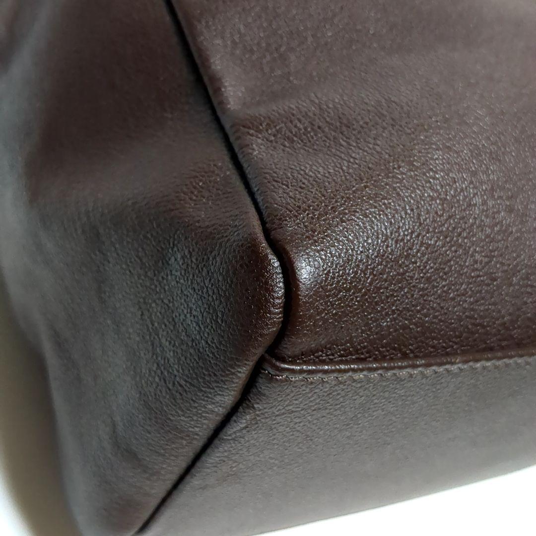✨美品✨ウォームスクラフツマニュファクチャートートバッグ ブラウン ホースレザー