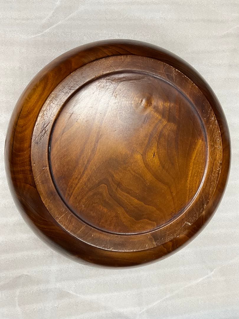 蕎麦こね鉢　木地欅