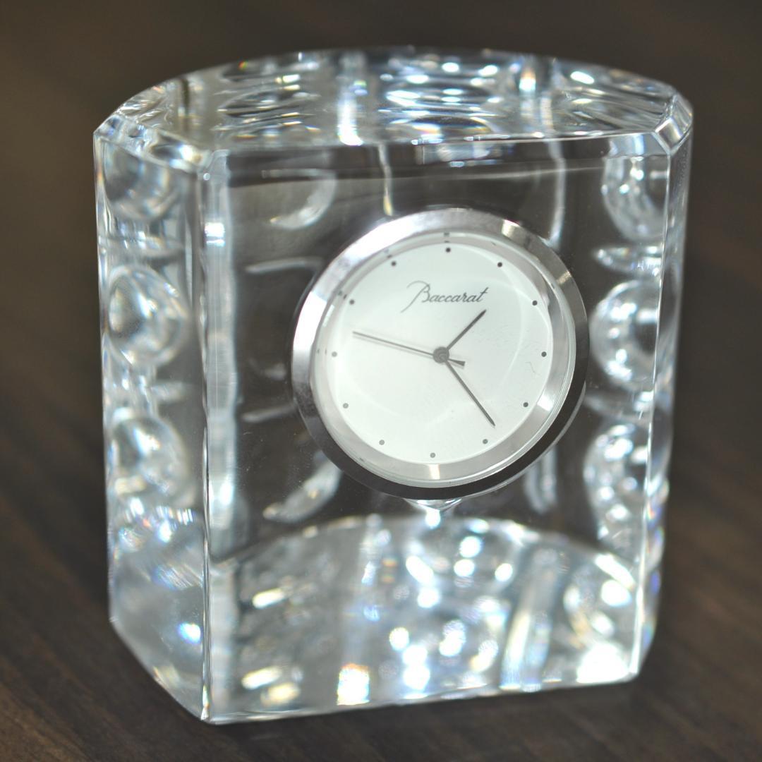 BACCARAT バカラ エキノックス 置時計 TA1915
