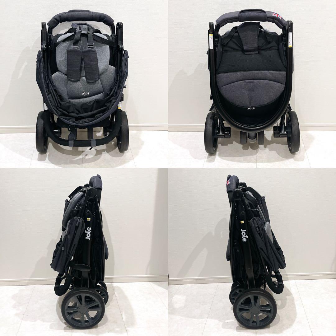 ジョイー joie トラベルシステム チャイルドシート ベビーカー 3点セット