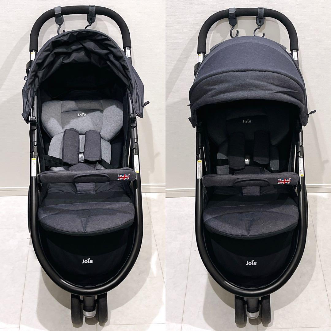 ジョイー joie トラベルシステム チャイルドシート ベビーカー 3点セット