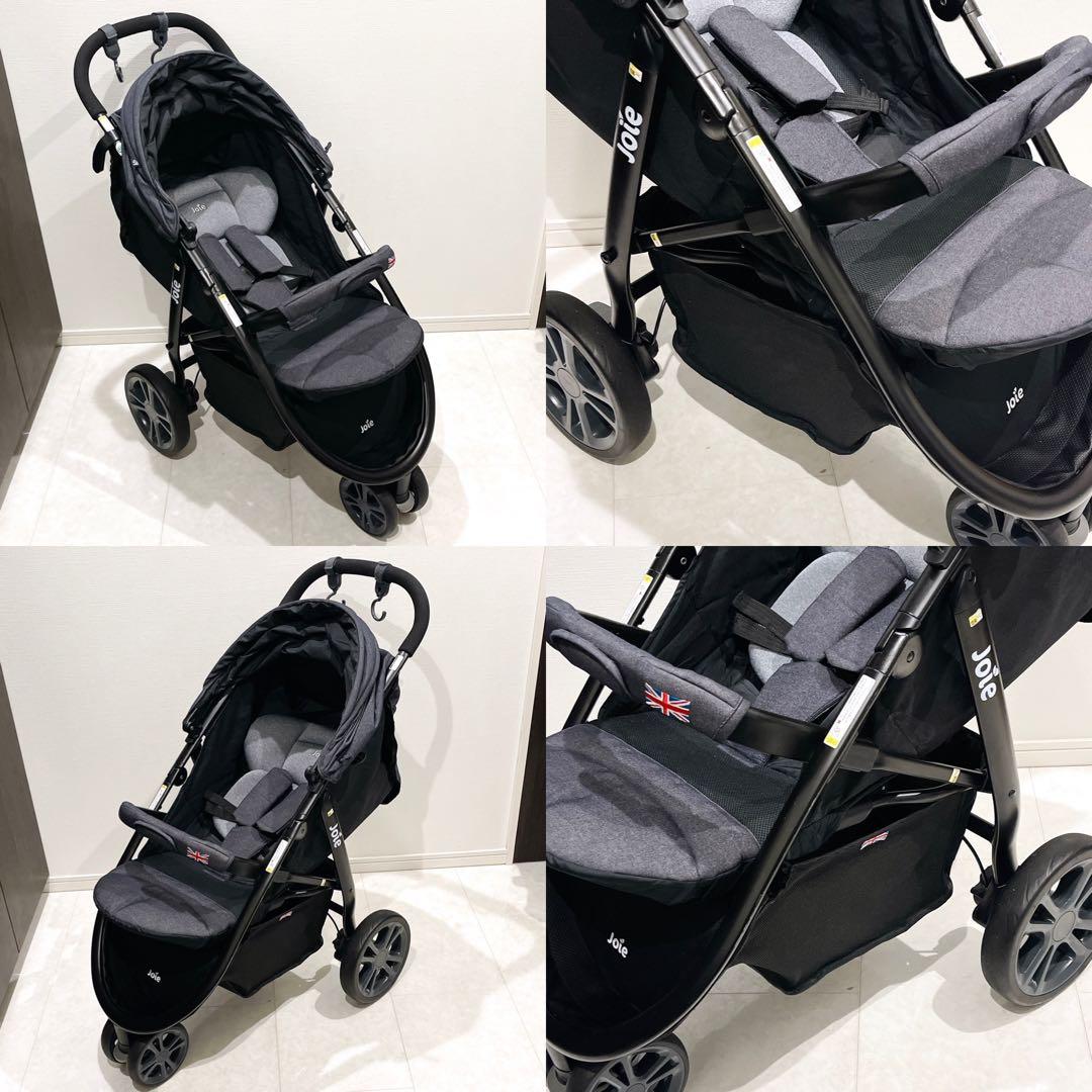 ジョイー joie トラベルシステム チャイルドシート ベビーカー 3点セット