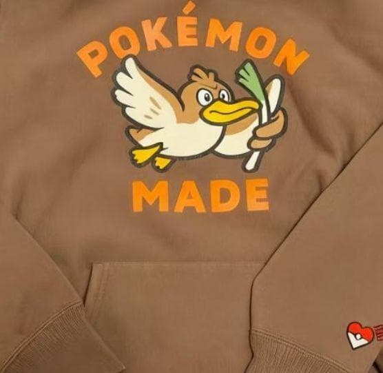 ポケモン POKÉMON MADE フードパーカーM