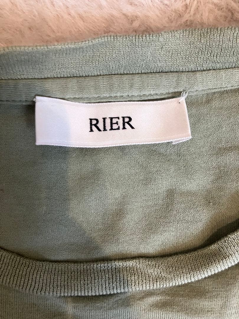 トップス RIER Cotton Long Sleeve T-Shirt
