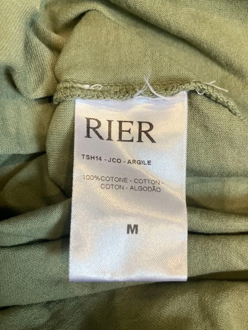 トップス RIER Cotton Long Sleeve T-Shirt