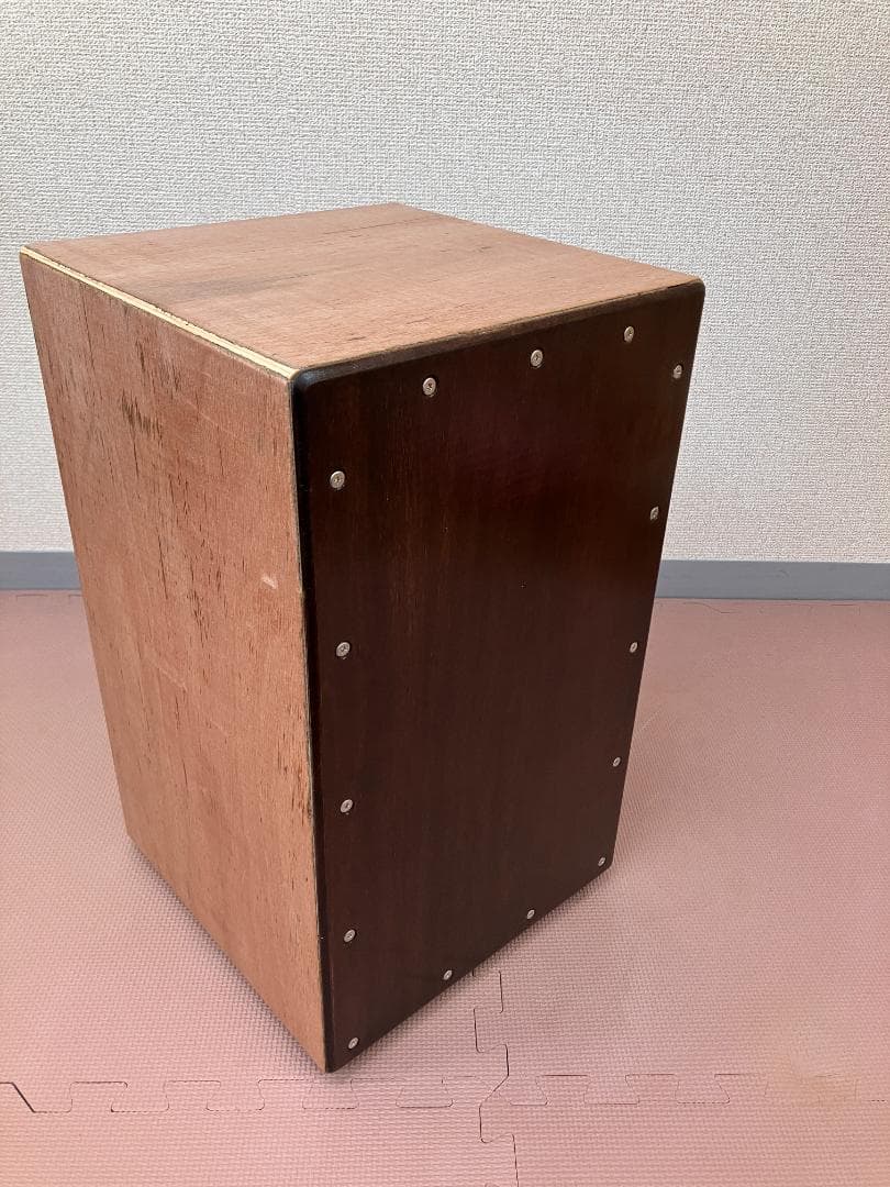 カホン（ケース付き）（ハンドメイド、スナッピー、ゴム足付き）