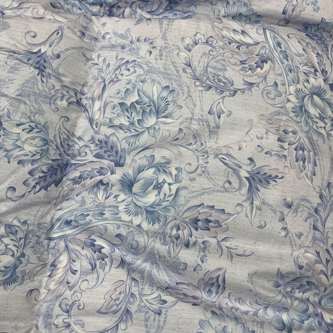 新品　シングルサイズ　羽毛掛け布団　羽毛ふとん　羽毛布団　羽毛掛ふとん　ブルー