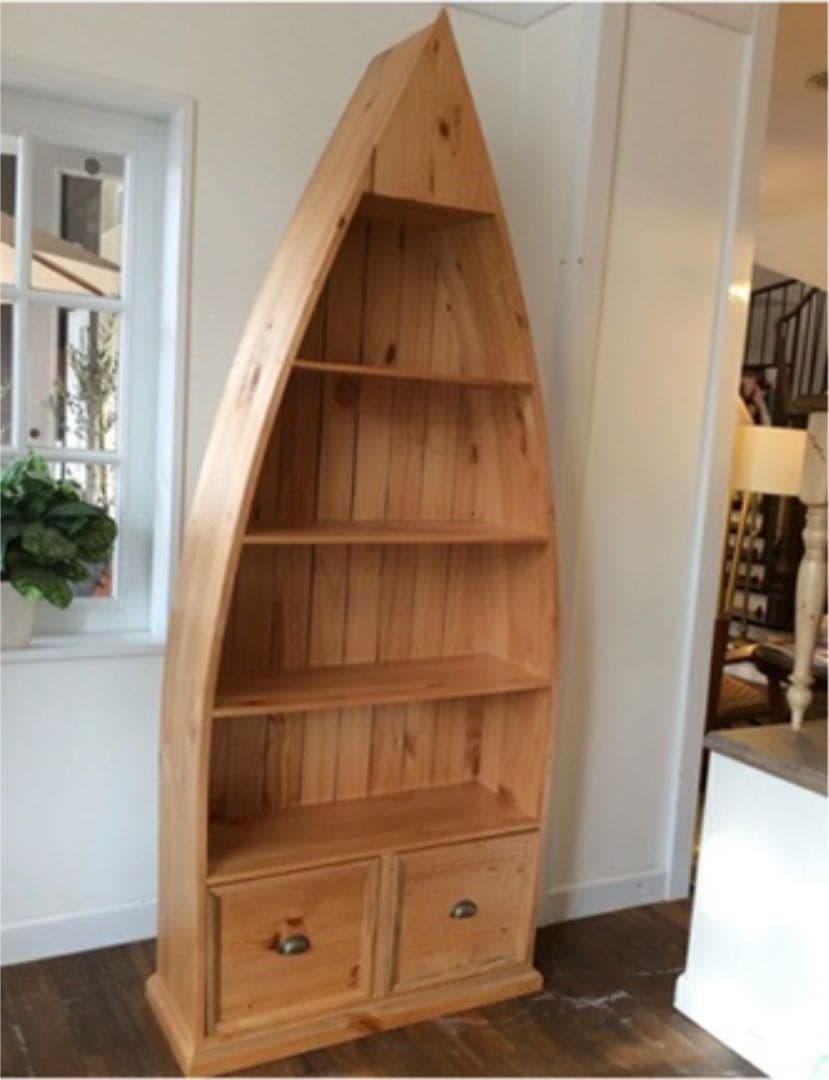 最終価格⭐︎ボート型本棚