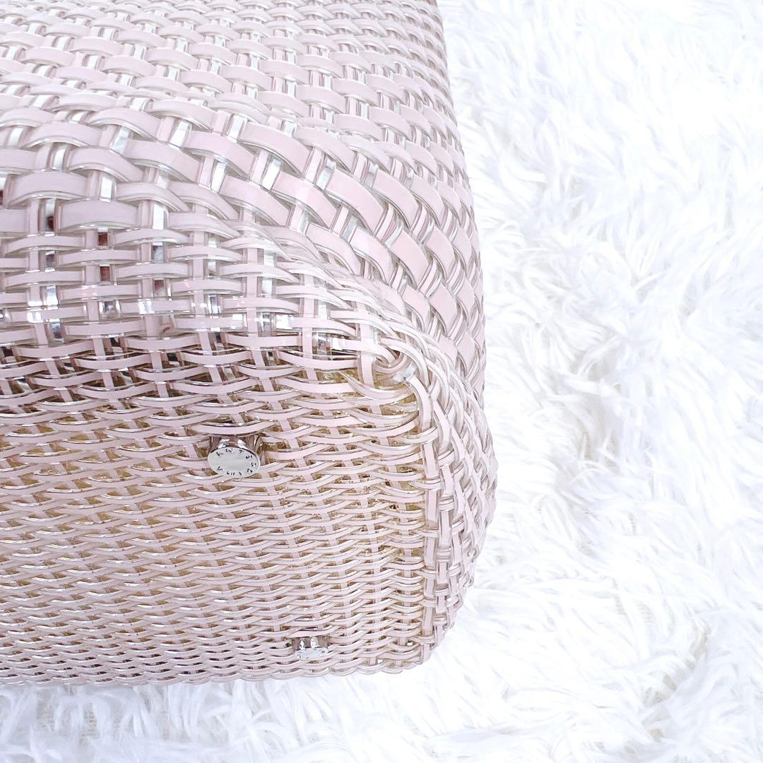 美品✨アンテプリマ イントレッチオ パウダリーピンクシルバー インナーバッグ付