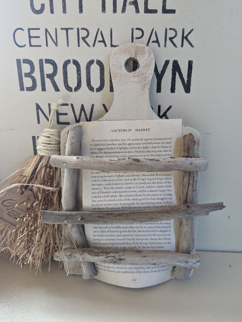 流木インテリア ラダー シャビー