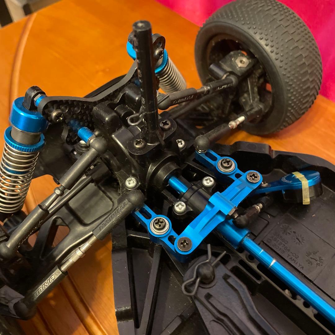 タミヤ　TT-02B 電動RCカー　マイティフロッグ　オプション　ジャンク