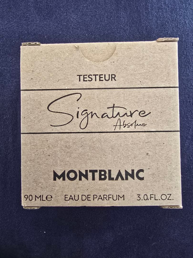 MONTBLANC Signature Absolue 90ml テスター版