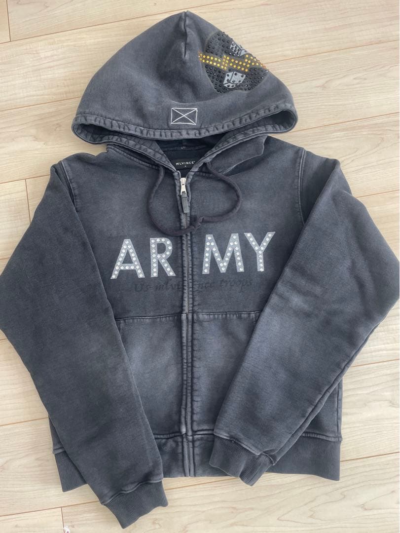 MLVINCE ARMY ZIP HOODY 【最終価格】