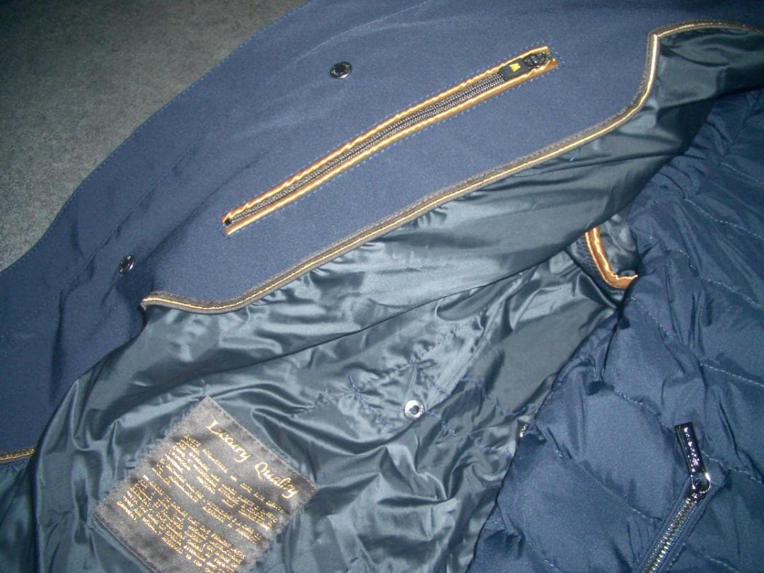 56万円 MooRER ダウンコート 44SM ムーレー チェスターステンカラー