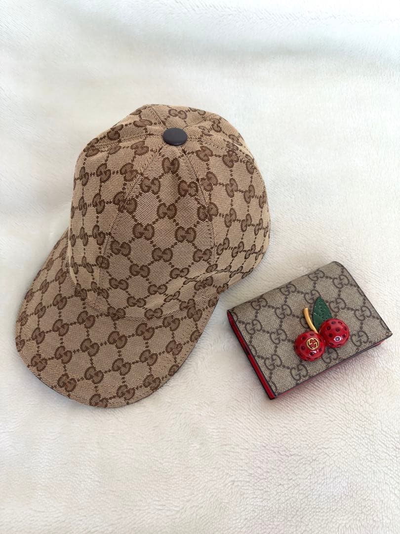 ⭐️セール⭐️ 2点セット キャップ 財布 チェリー