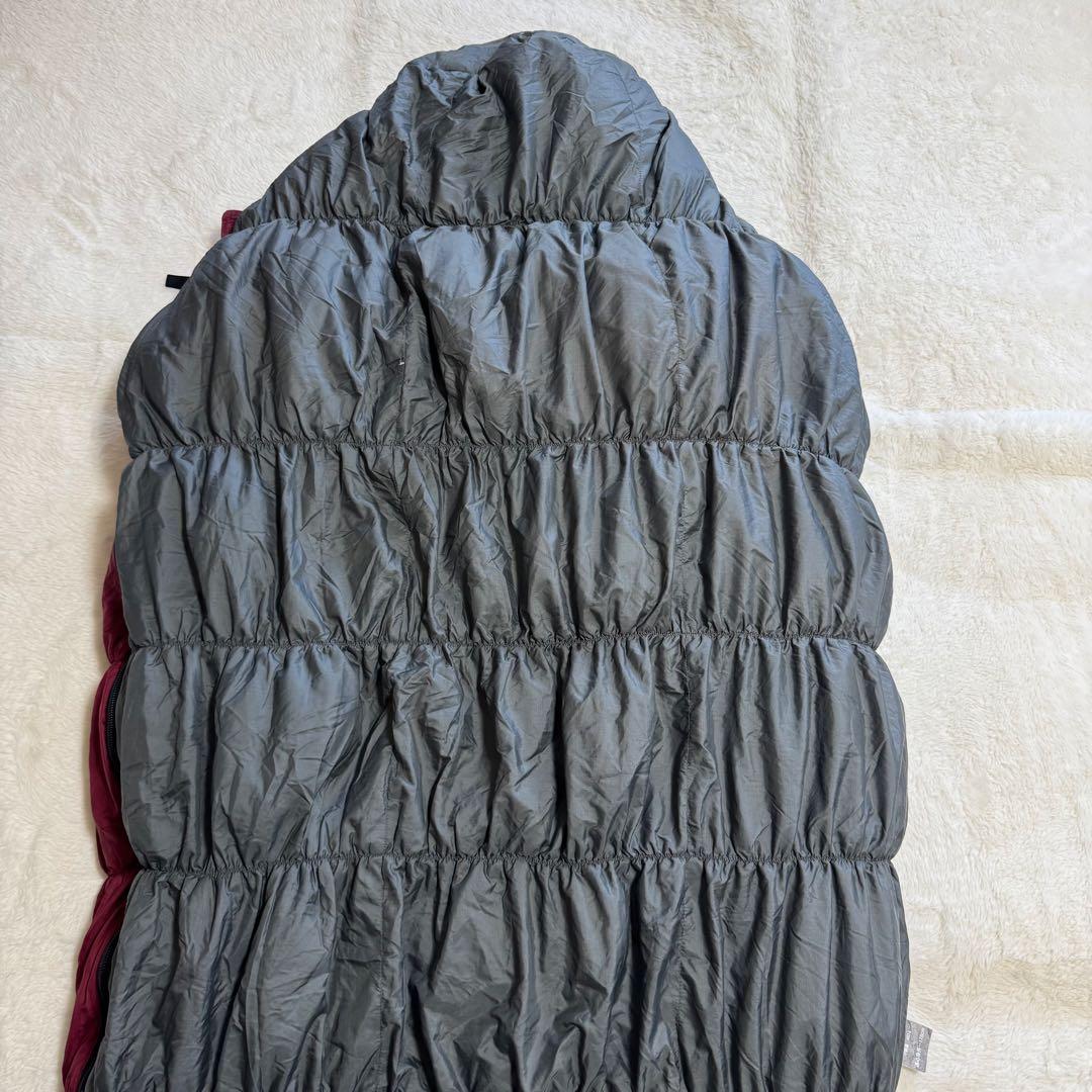 美品モンベル　スーパーストレッチダウンハガー#3 L/ZIP保存袋付