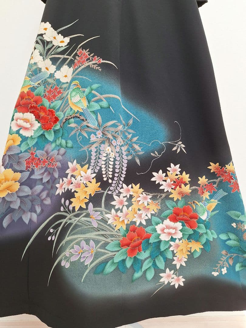 着物リメイクワンピース3690