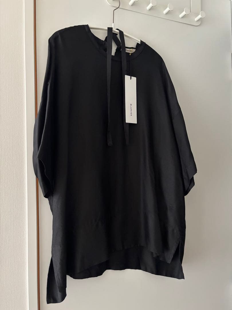 【美品】BLAMINK インティメイト シルク ショートスリーブ