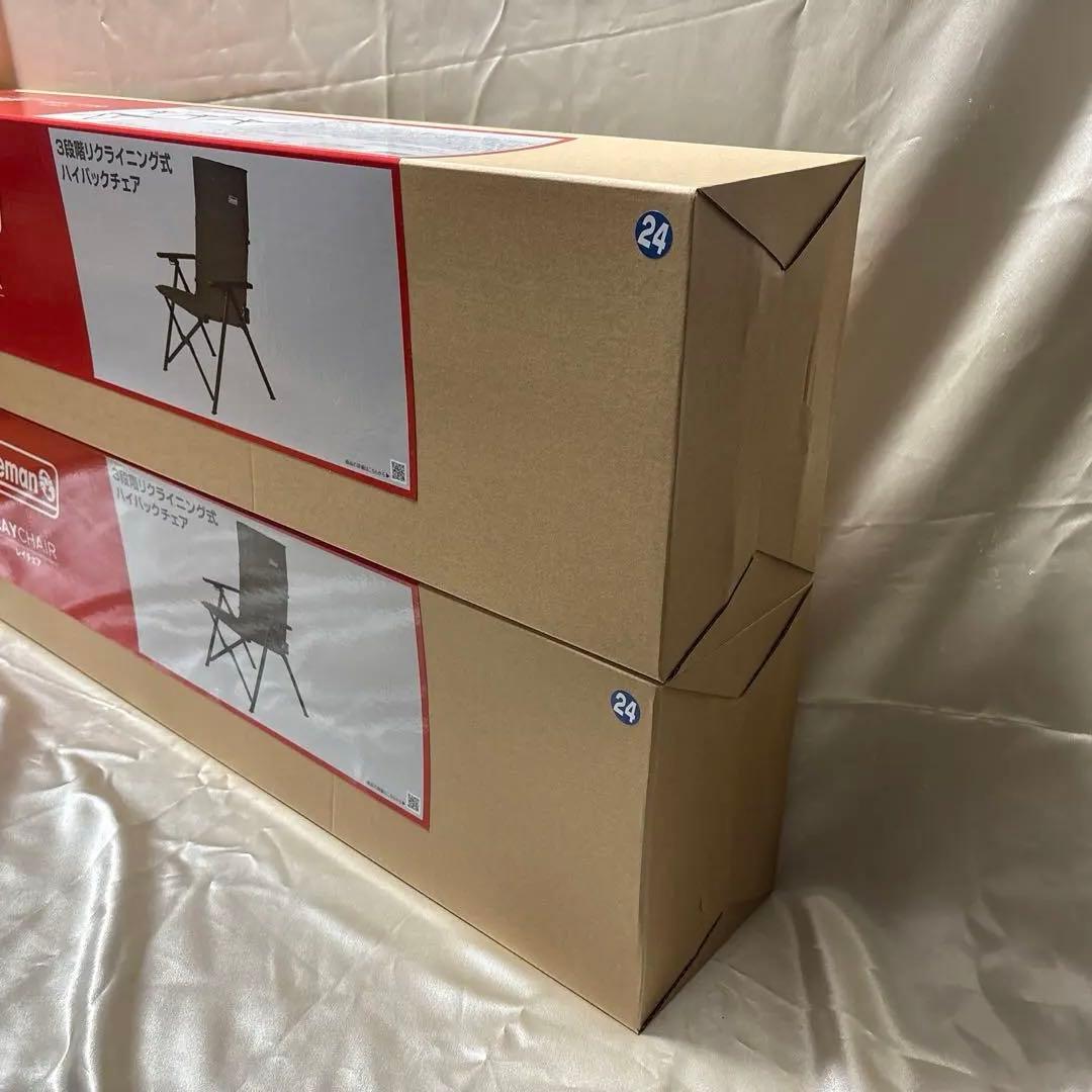 新品未使用ColemanLayChair2000033808オリーブ 2脚セット