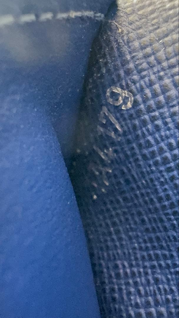 ノ*エ様 ポルトフォイユ・ブラザ　ルイヴィトン　タイガラマ　ブルー限定ショッパー