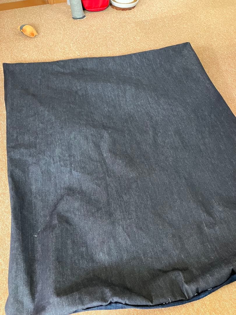 ハンドメイド　リーンロゼ社　カラン　1.5人掛用ソファカバー　デニム生地