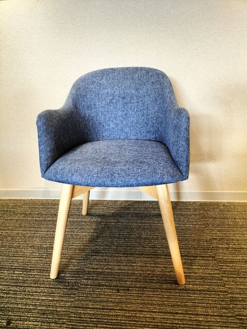 カラメリ チェア KRM-010 BL ブルー 展示品(JMF9-I)