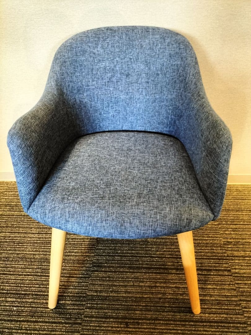 カラメリ チェア KRM-010 BL ブルー 展示品(JMF9-I)