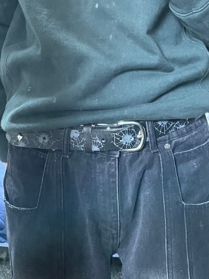 little willow スタッズベルト skate punkandyo