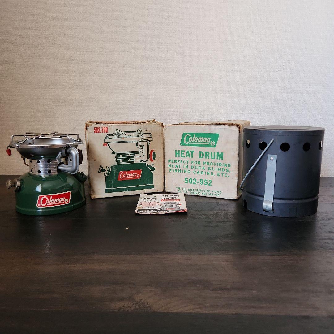 Coleman 502 シングルストーブ パテペン 1969年3月製造