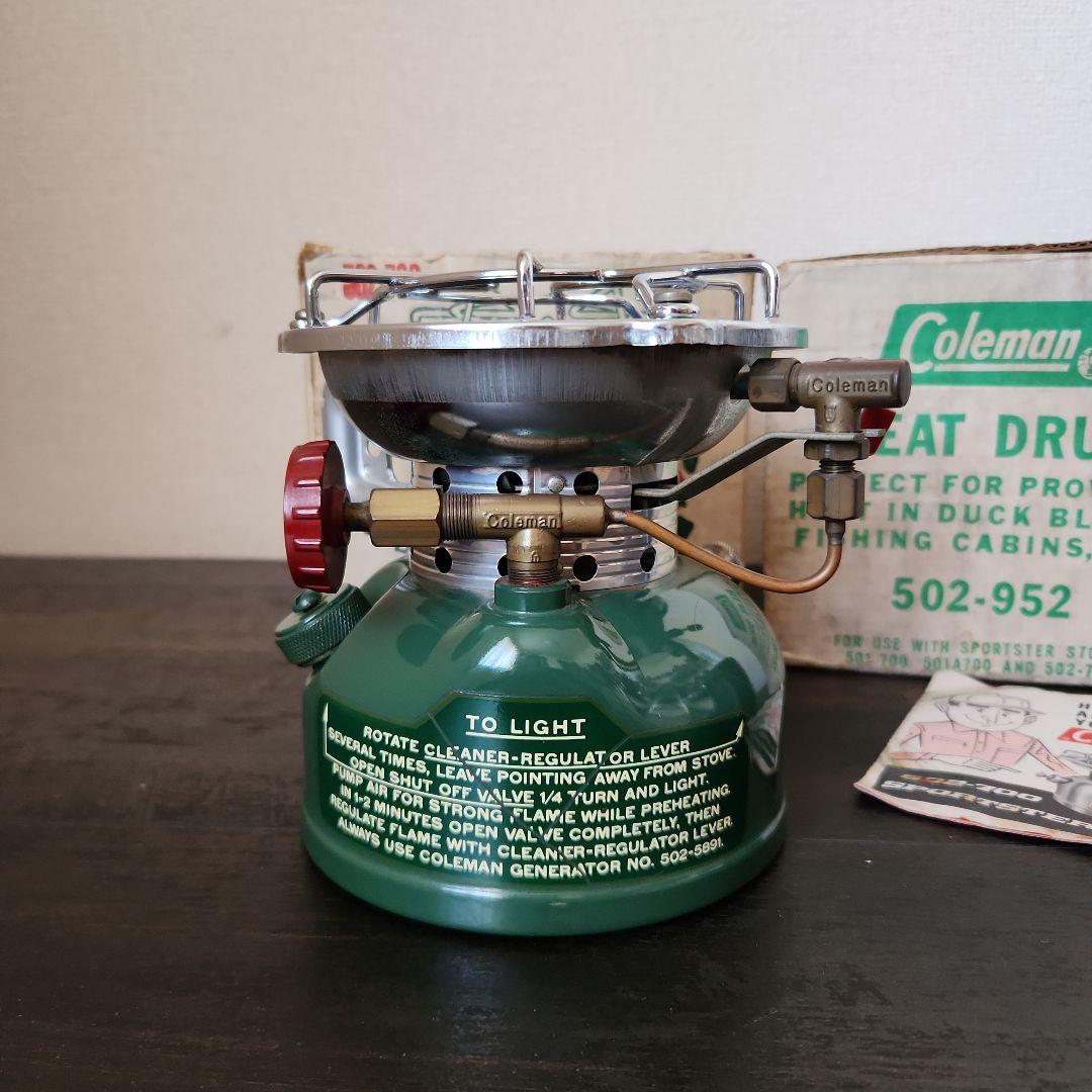 Coleman 502 シングルストーブ パテペン 1969年3月製造