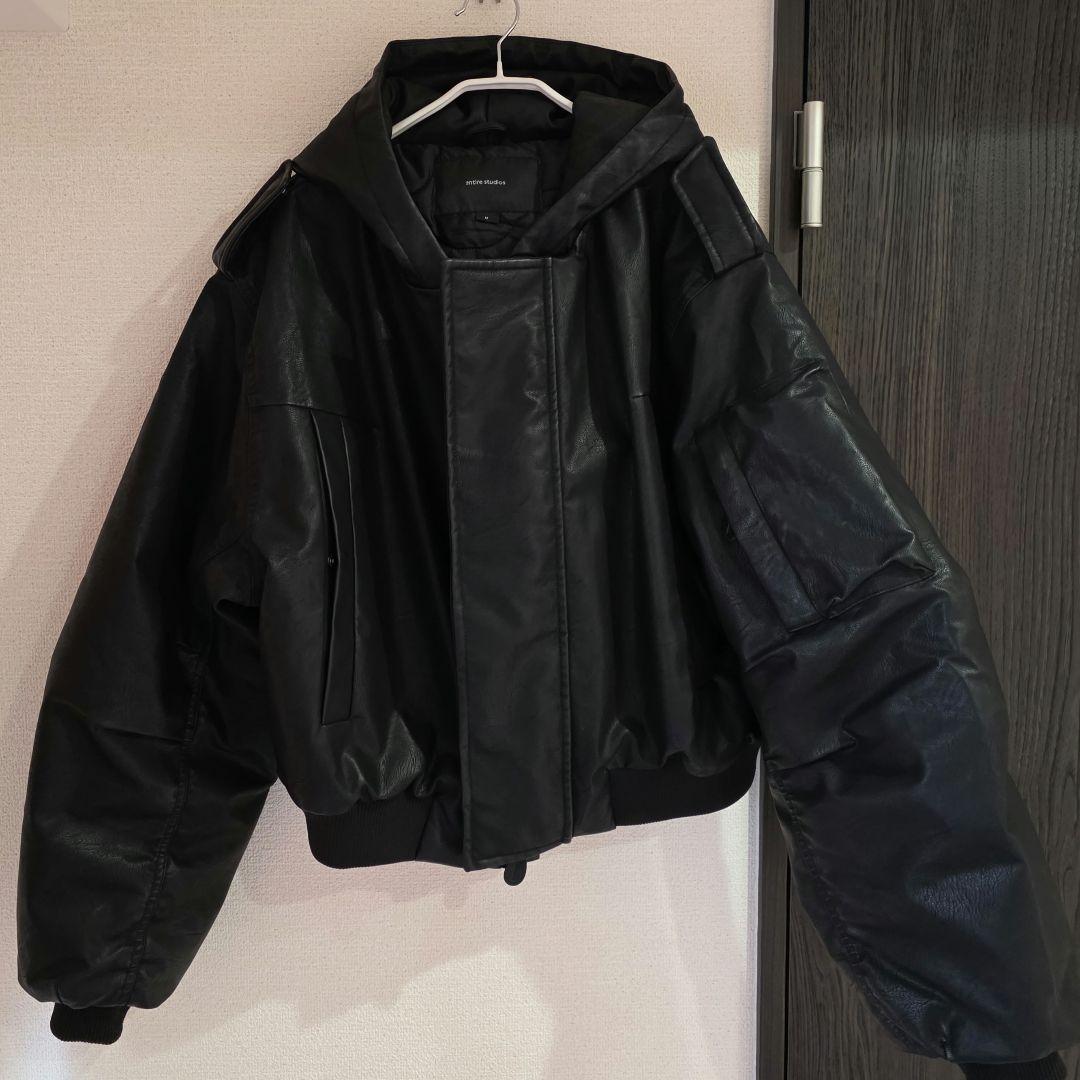 entire studios　MOTO ボンバージャケット　レザー　サイズM