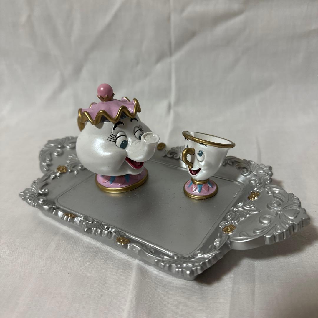 美女と野獣 グッズ フィギュア 置物 4点セット