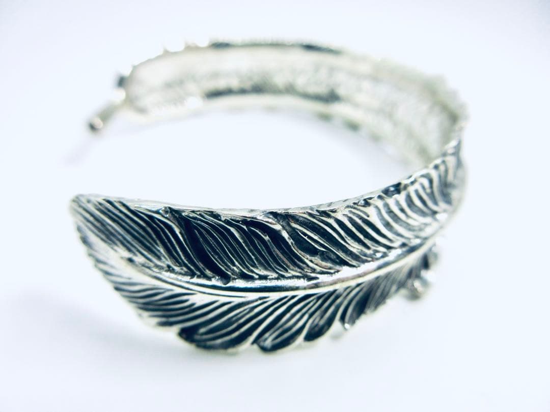 0*1様 B[6]シルバー925 バングル ブレスレット スターリングシルバー