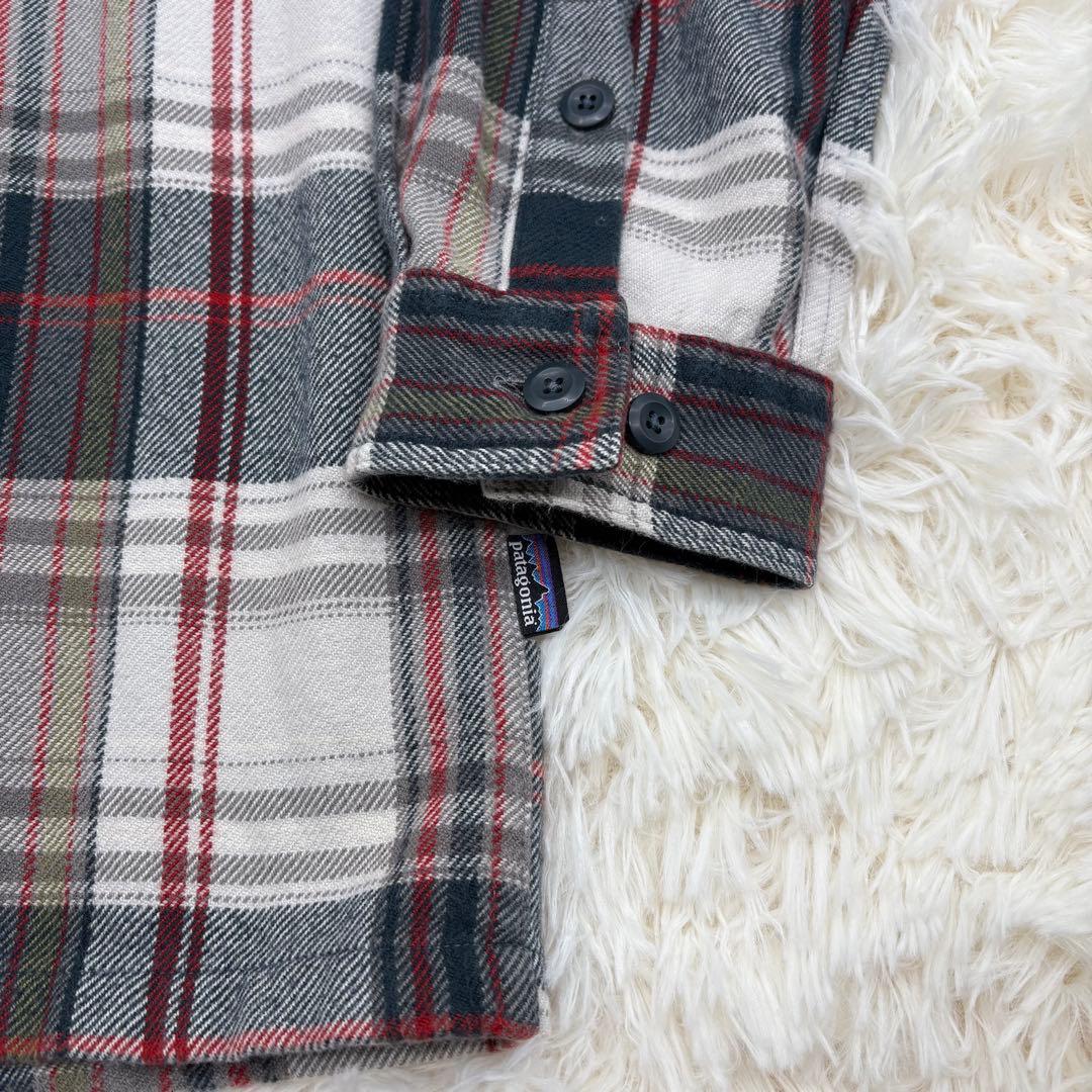 パタゴニア オーガニック コットン フランネルシャツ チェック 53947 M